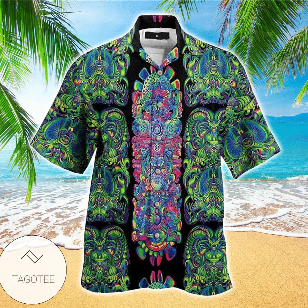 Amazing Hippie Goa Unique Art 2022 Authentic Hawaiian Shirts