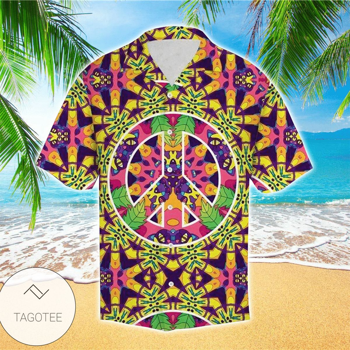 Amazing Hippie Lover Hawaiian Aloha Shirts Hl