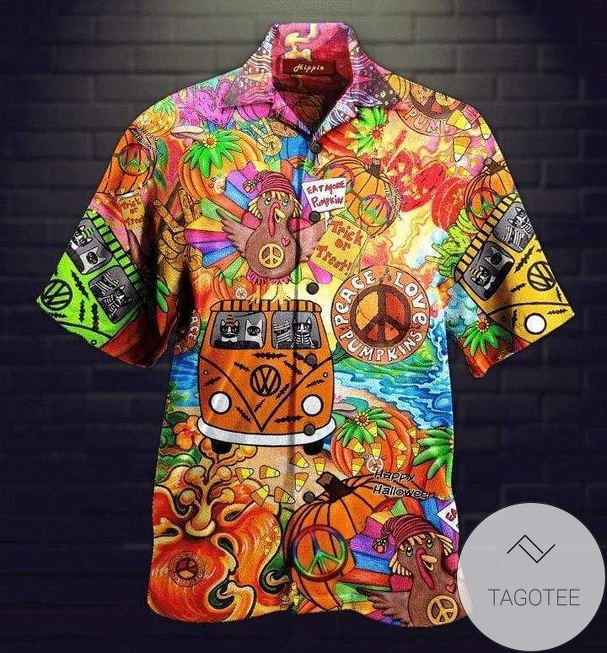 Amazing Hippie Lover Hawaiian Aloha Shirts Hl