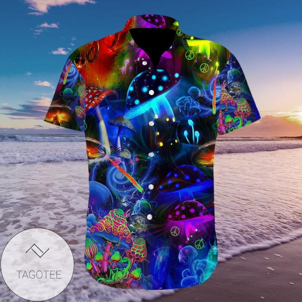 Amazing Magic Deer Unisex Hawaiian Aloha Shirts