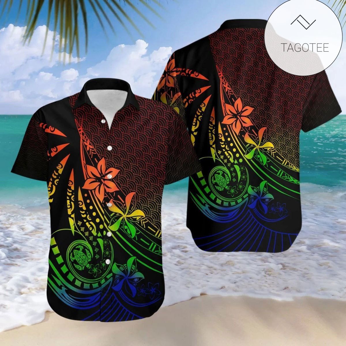 Amazing Police Skull Hawaiian Shirt