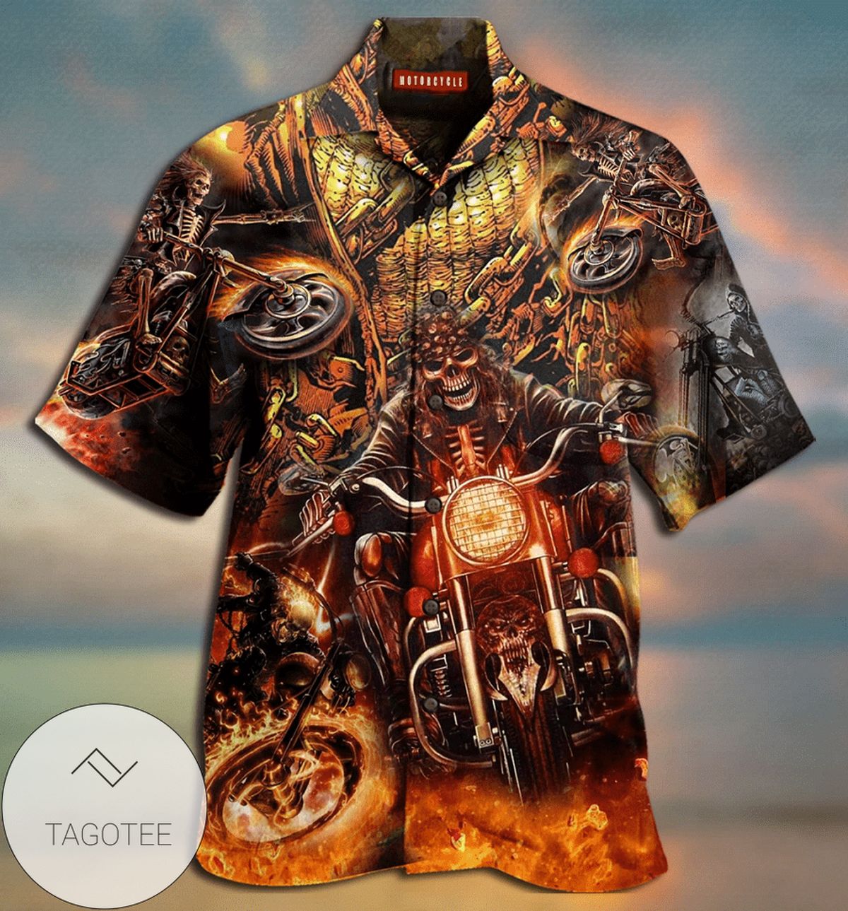 Amazing Skeleton Cookie Halloween Hawaiian Aloha Shirts