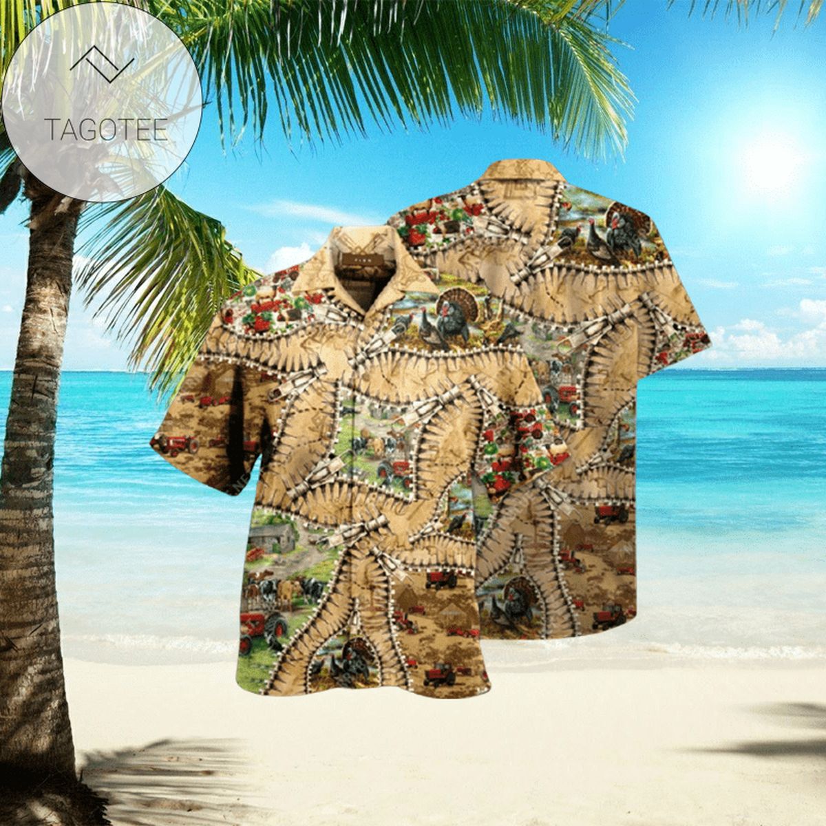 America And Chicken Rise Shine Limited Edition Hawaiian Shirt