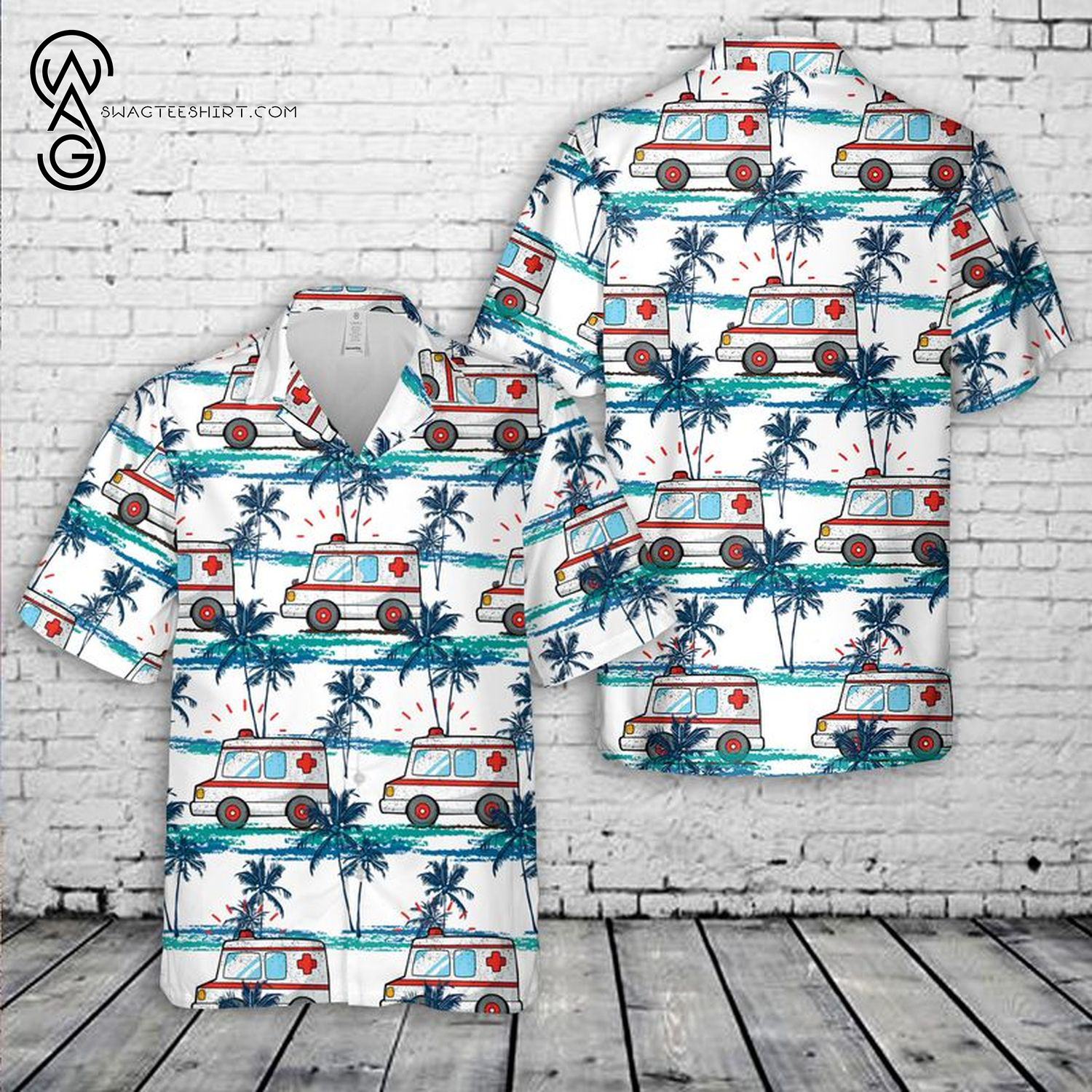 American Dad Floral Tropical Full Printing Summer Hawaiian Shirt