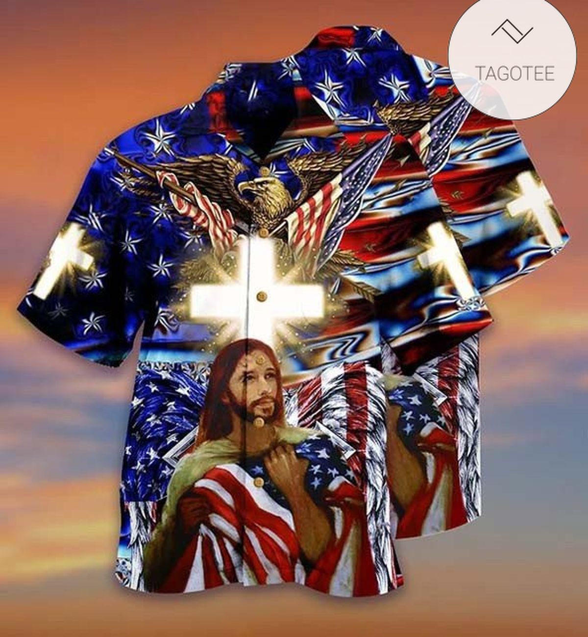 America And Ireland Hawaiian Shirt