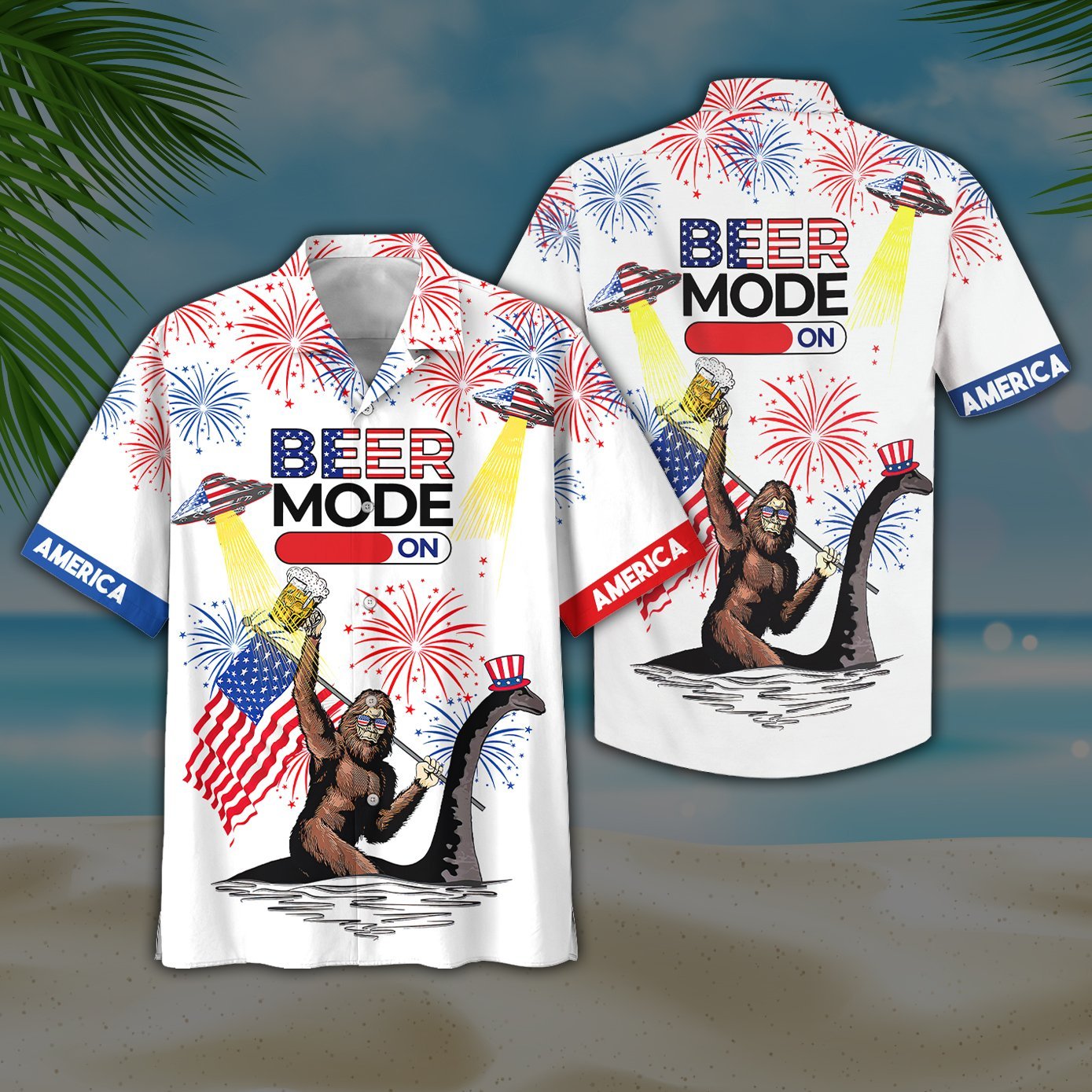 America Bull Riding Hawaiian Shirt For Men Women