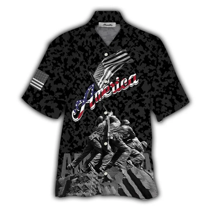 America God Hawaiian Shirt For Men Women