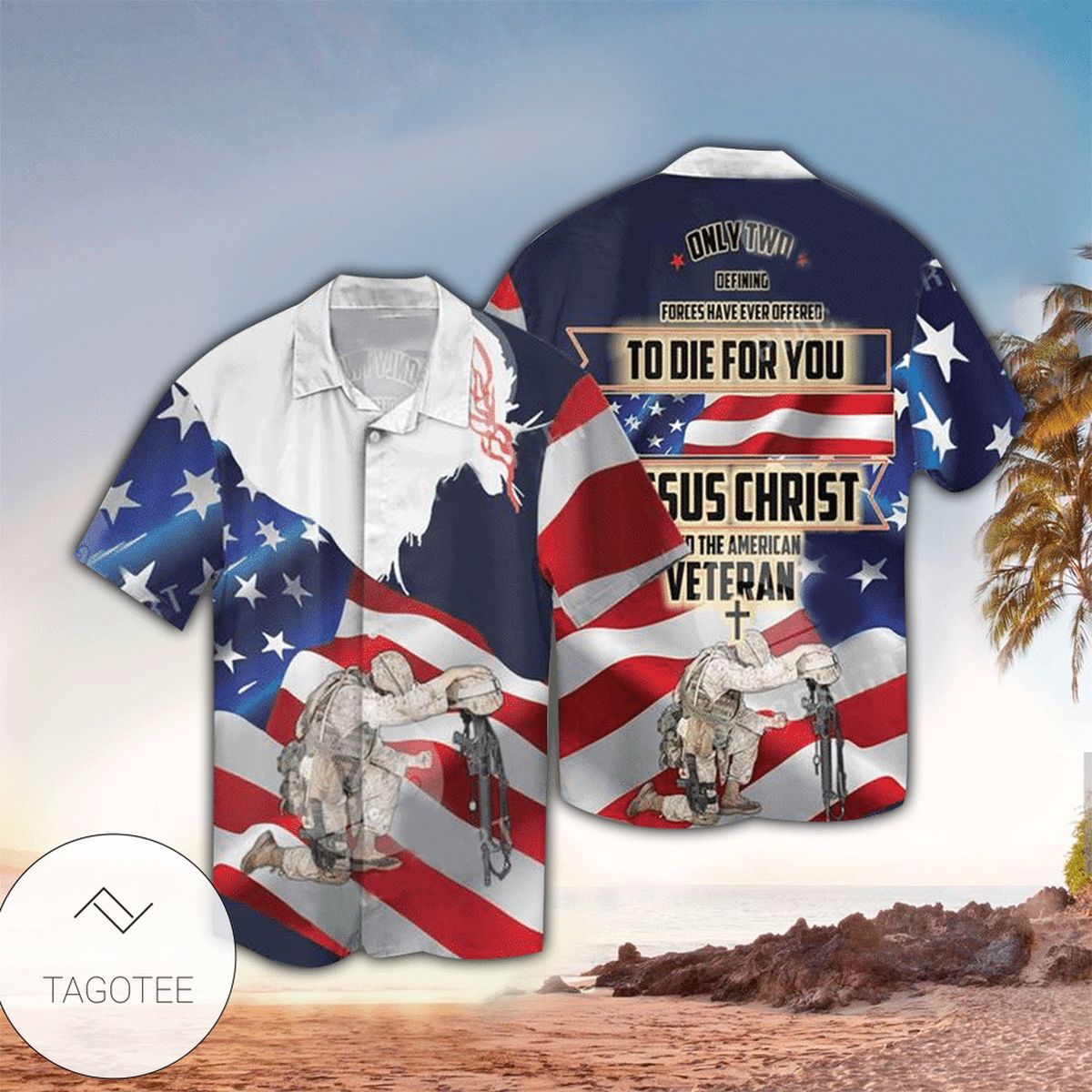 America Veteran Freedom Hawaiian Shirt