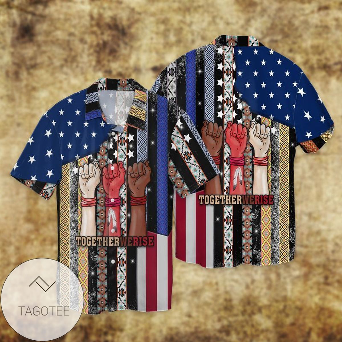 American Love 4th of July Hawaiian Shirt