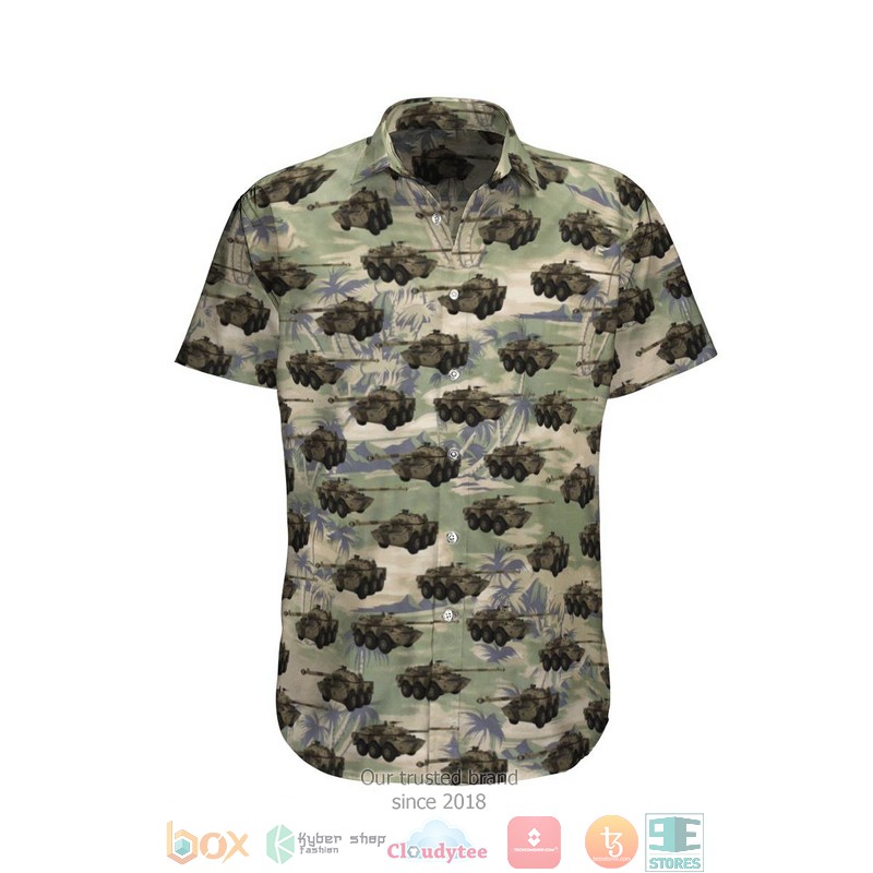 AMX-10 RC French Army Hawaiian Shirt