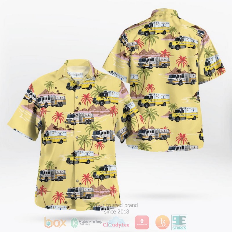 Anna Fire Department Anna Texas Hawaiian Shirt