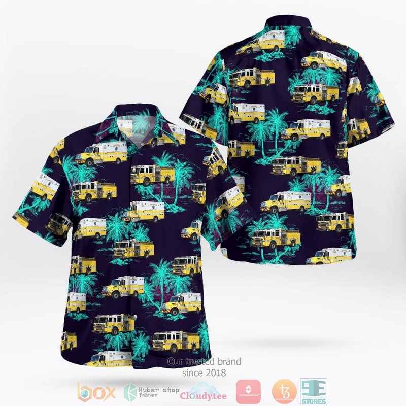 Anna Fire Department Anna Texas Hawaiian Shirt