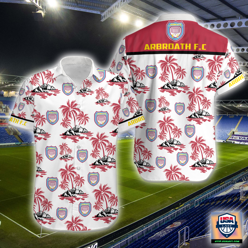 Arbroath F.C. Vintage Hawaiian Shirt