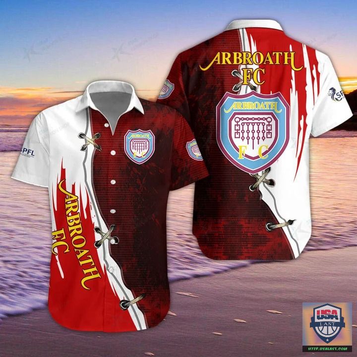 Arbroath F.C Hawaiian Shirt