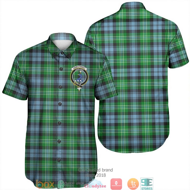 Arbuthnot Ancient Tartan Short Sleeve Hawaiian Shirt