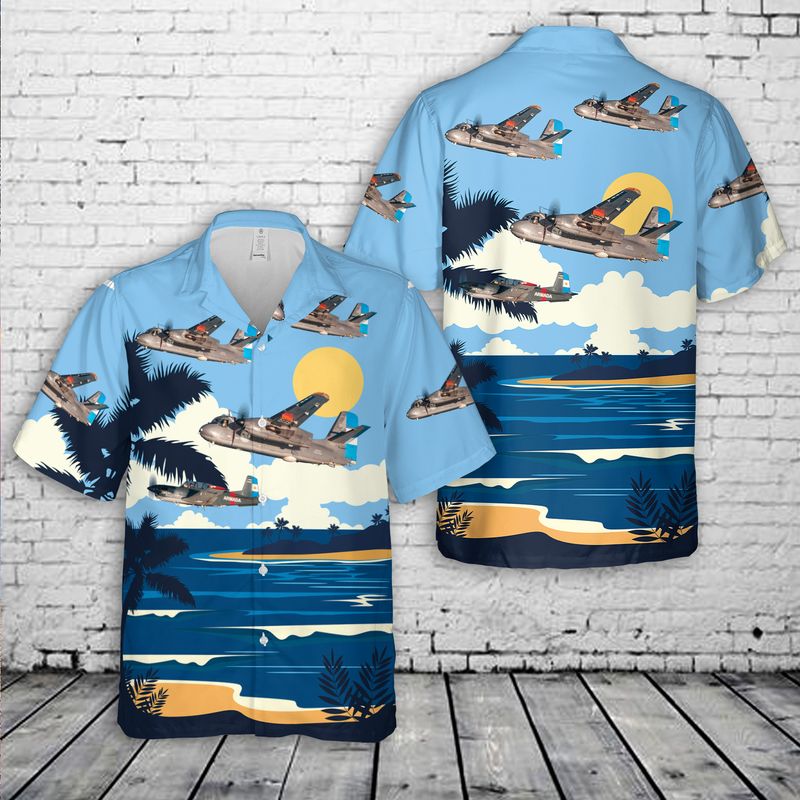 Argentine Navy Sikorsky SH-3 Sea King Hawaiian Shirt