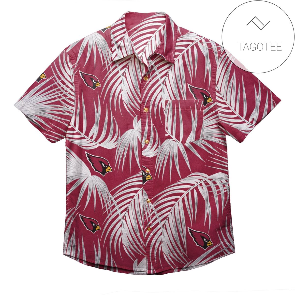 Arizona Cardinals Football Authentic Hawaiian Shirt 2022 3d