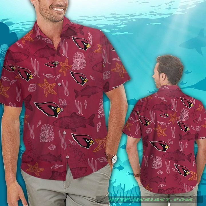 Arizona Cardinals Pirates Aloha Hawaiian Shirt