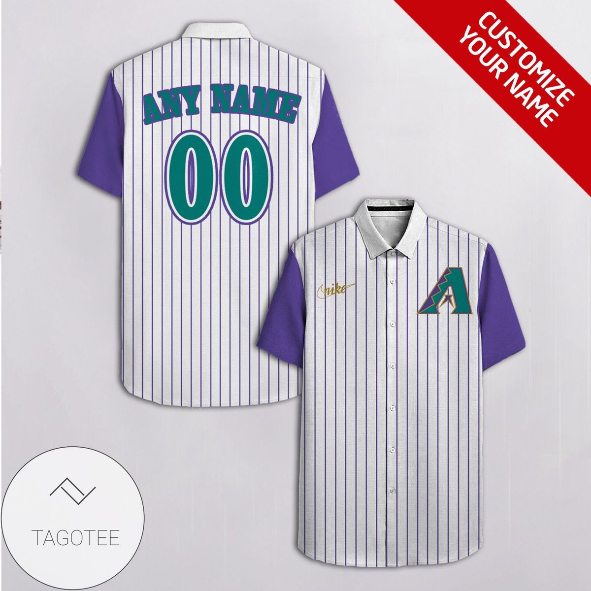 Arizona Diamondbacks –  Personalized Hawaiian Shirt