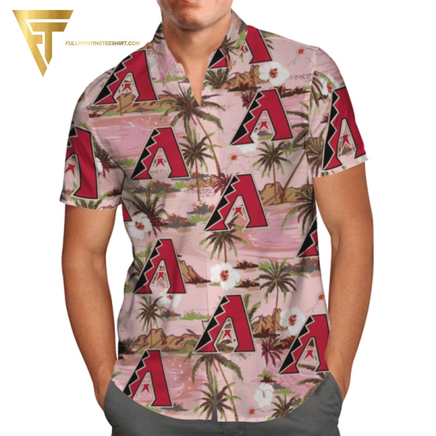 Arizona Diamondbacks MLB Team Summer Hawaiian Shirt