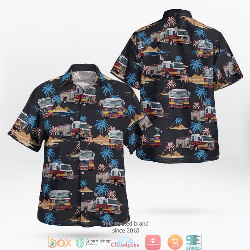 Arkansas Logan County EMS Hawaiian Shirt