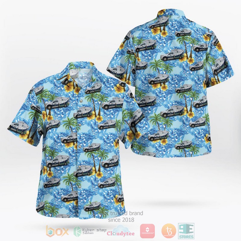 Arkansas Logan County EMS Hawaiian Shirt