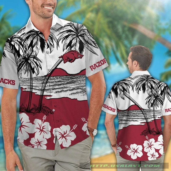 Arkansas Jonesboro Fire Department Hawaiian Shirt