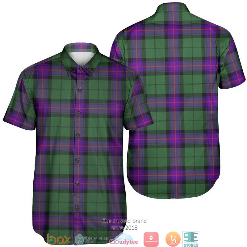 Armstrong Ancient Tartan Short Sleeve Hawaiian Shirt