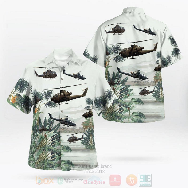 Army AH-1F Cobra Hawaiian Shirt