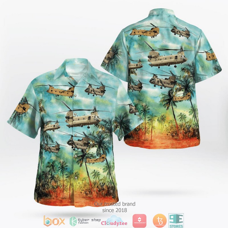 Army Cessna O-1 Bird Dog Hawaiian Shirt