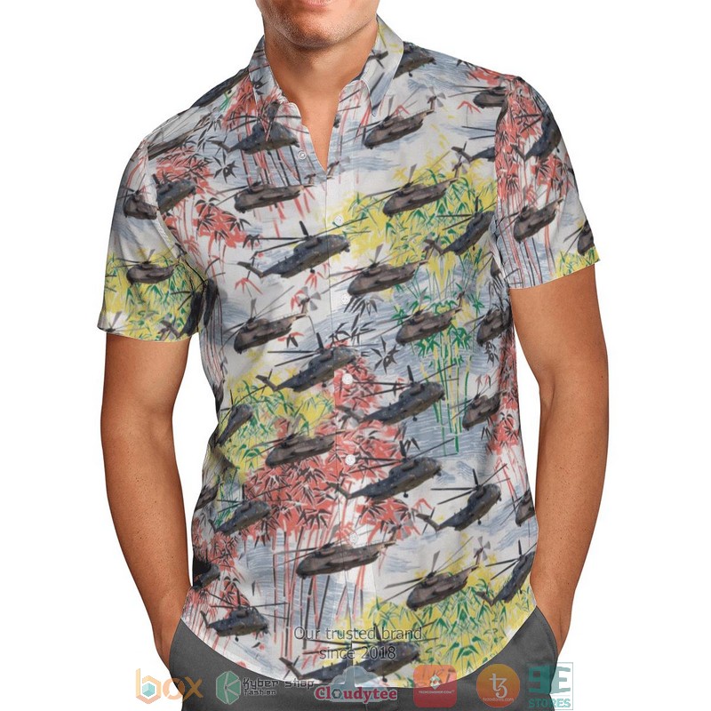 Army Cessna O-1 Bird Dog Hawaiian Shirt