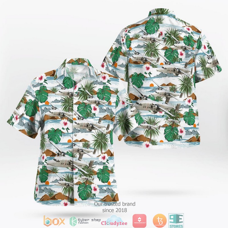 Army Short C-23 Sherpa Hawaiian Shirt