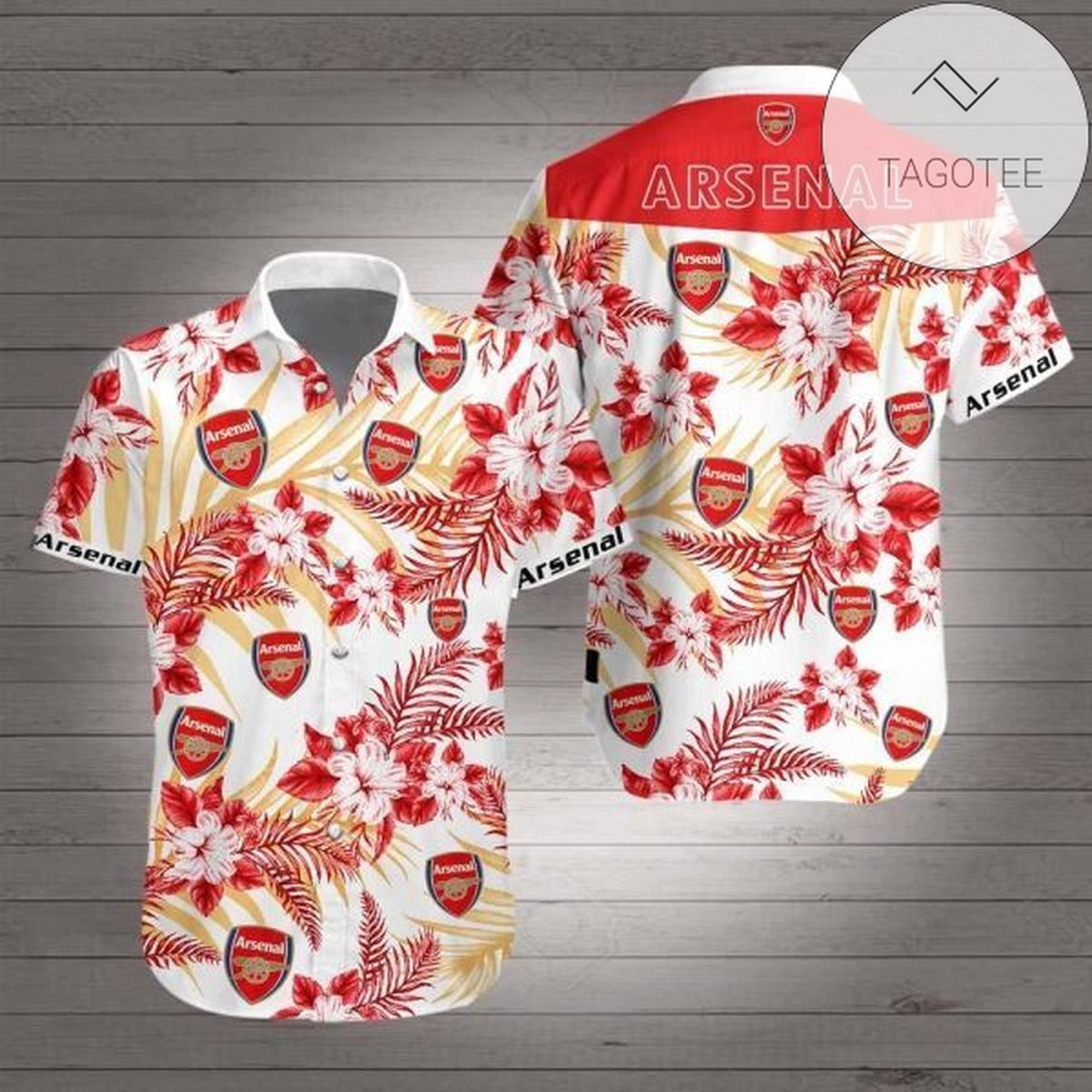 Arsenal Authentic Hawaiian Shirt 2022