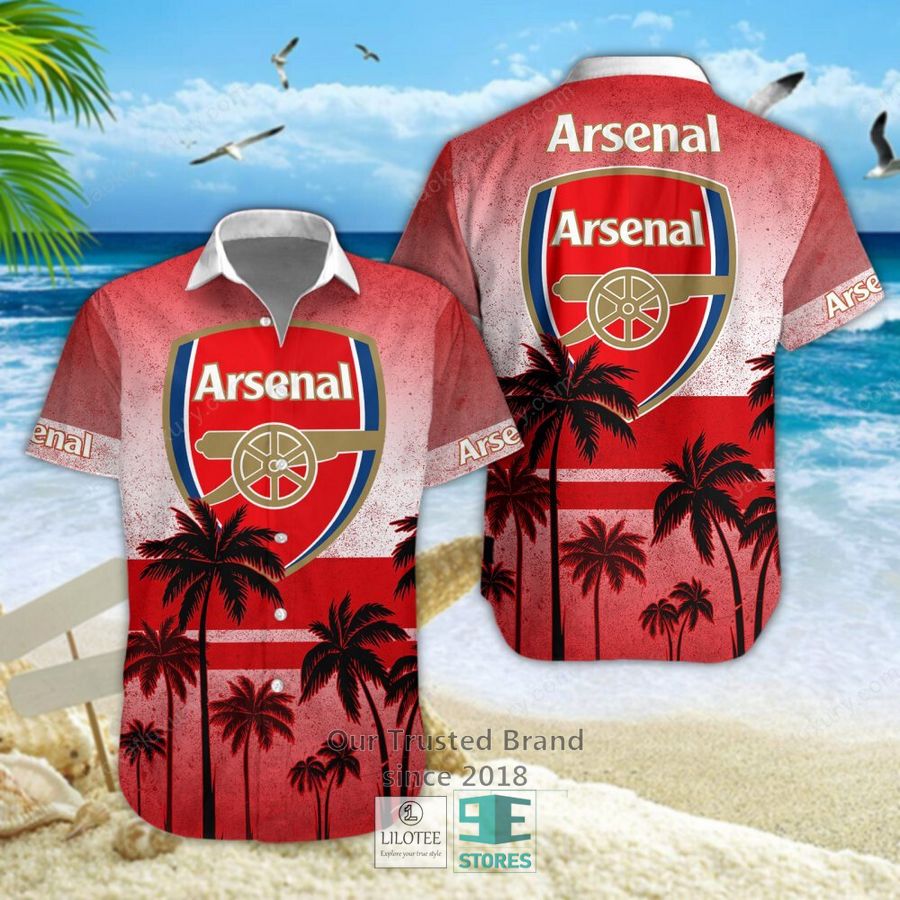 Arsenal F.C. Hawaiian Shirt, Short