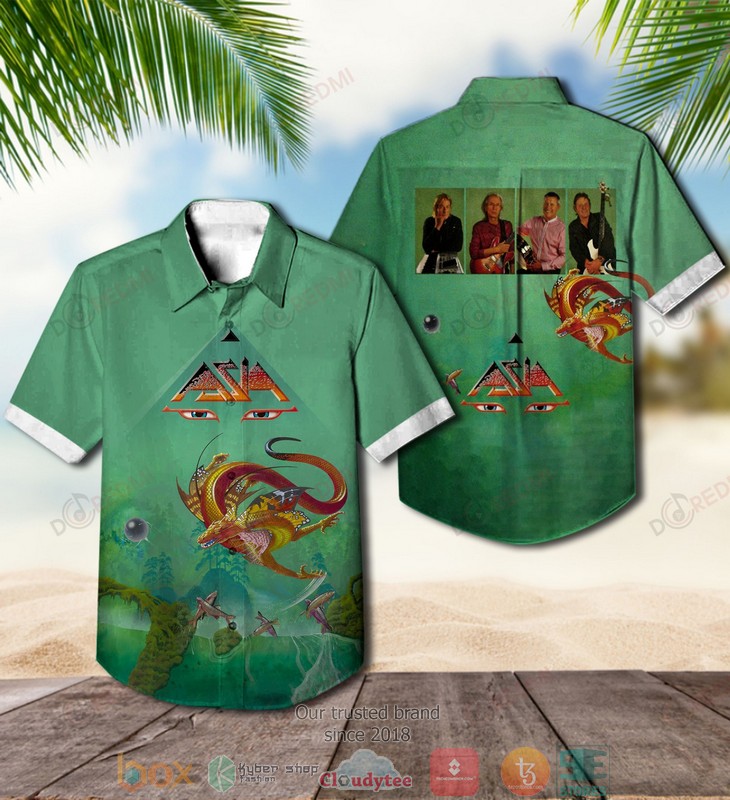 Asia dragon of the night Hawaiian Shirt