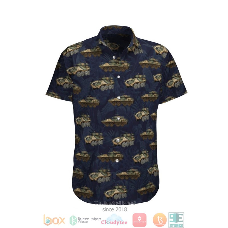 ASLAV and Leopard Hawaiian Shirt, Short