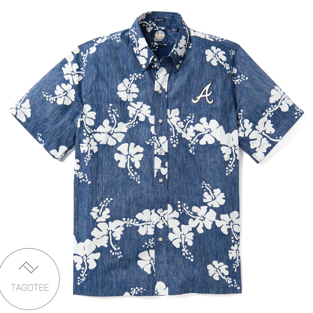 Atlanta Braves 50th Aloha Hawaiian Shirt