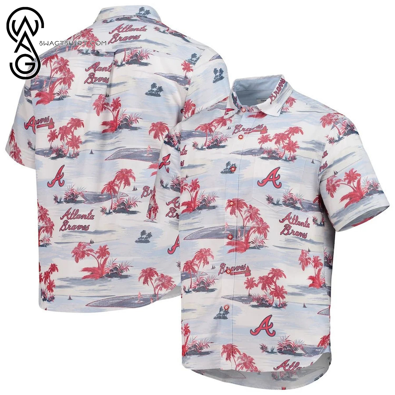 Association Sportive de Monaco Football Club All Over Print Hawaiian Shirt