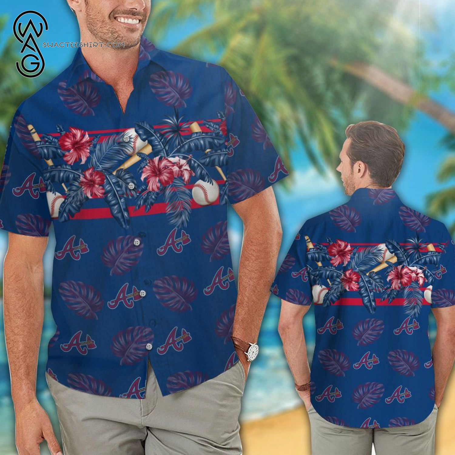 Atlanta Falcons Coconut Beach Summer Full Print Hawaiian Shirt