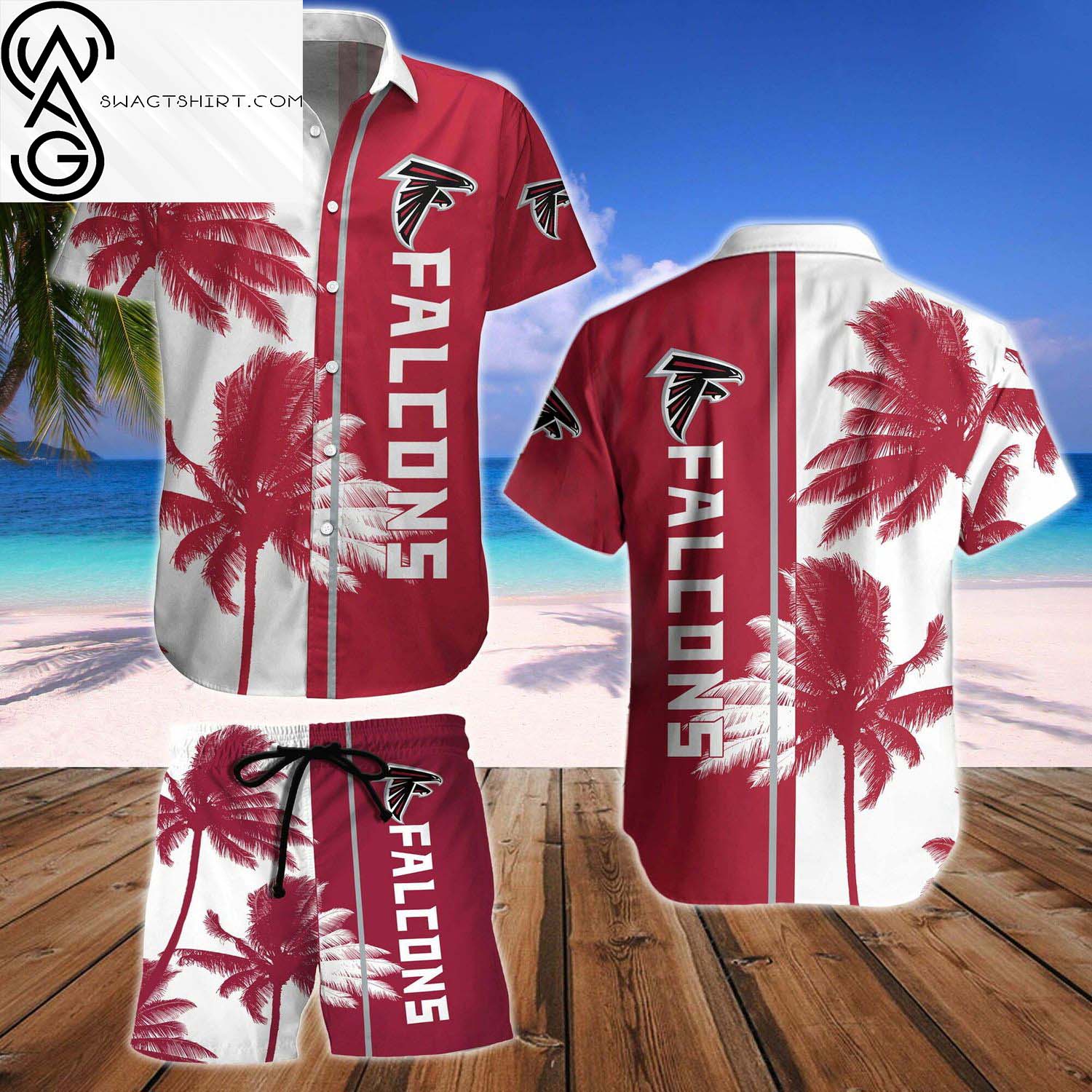 Atlanta Braves Flower Tropical Summer Vibes Hawaiian Shirt