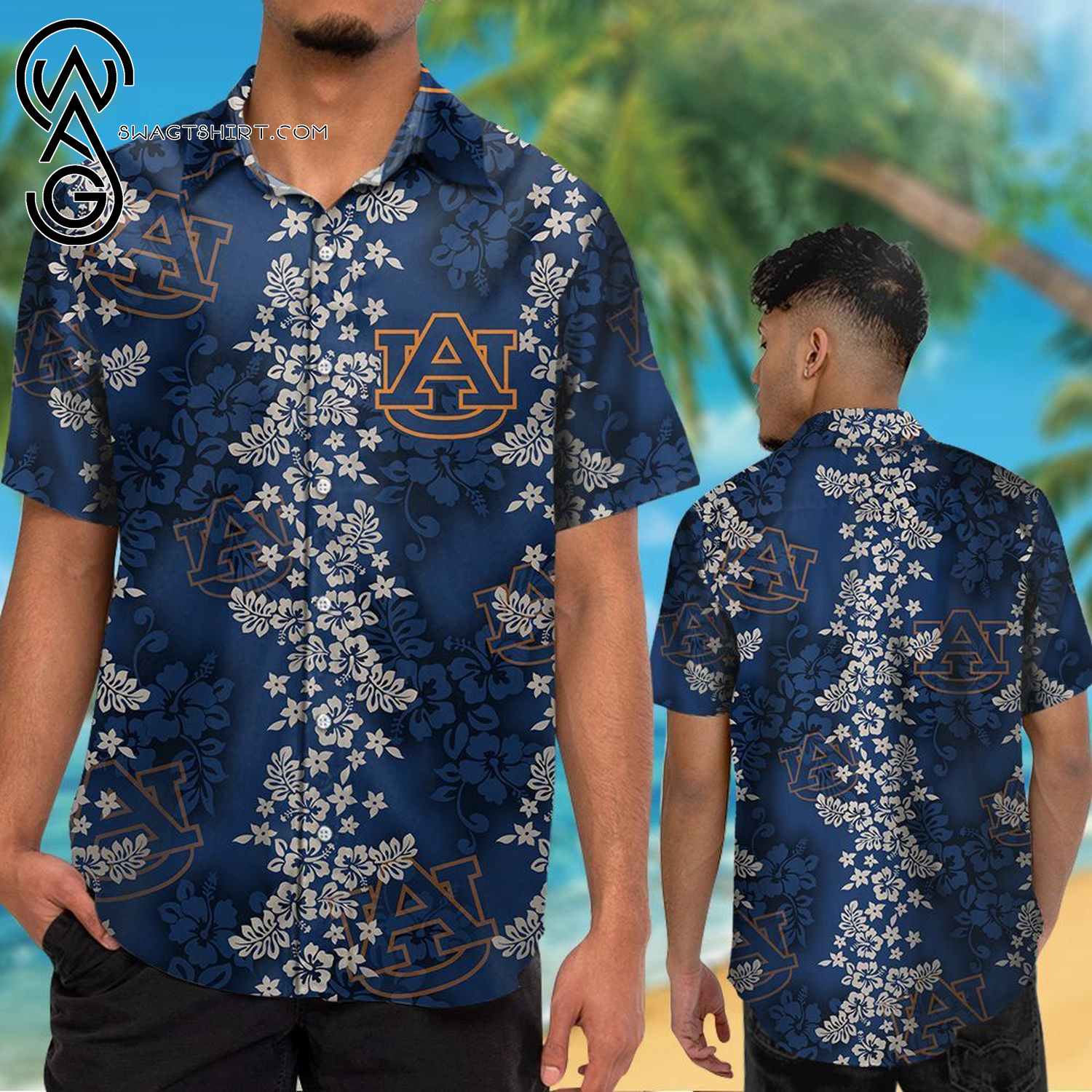 Avelo Airlines Boeing 737-8F2 Hawaiian Shirt And Beach Shorts