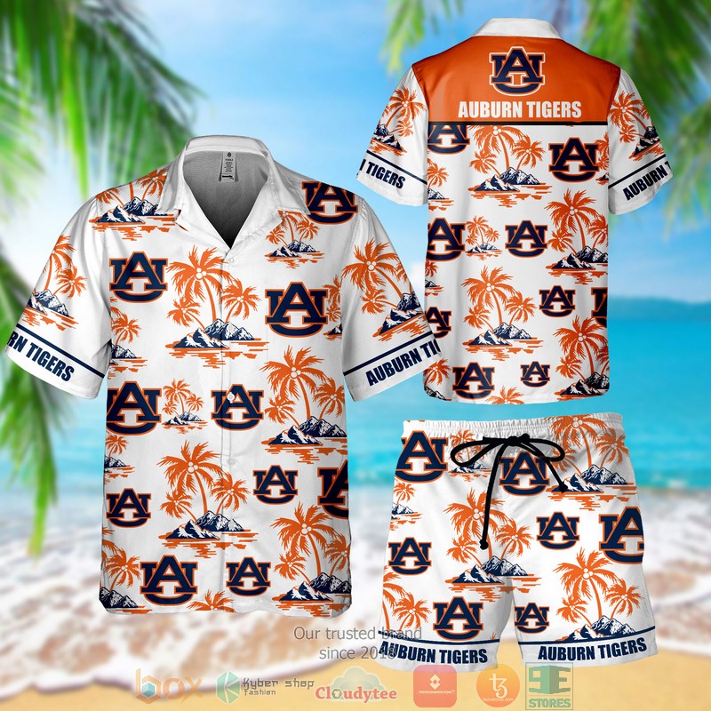 Auburn Tigers Hawaiian Shirt, Short