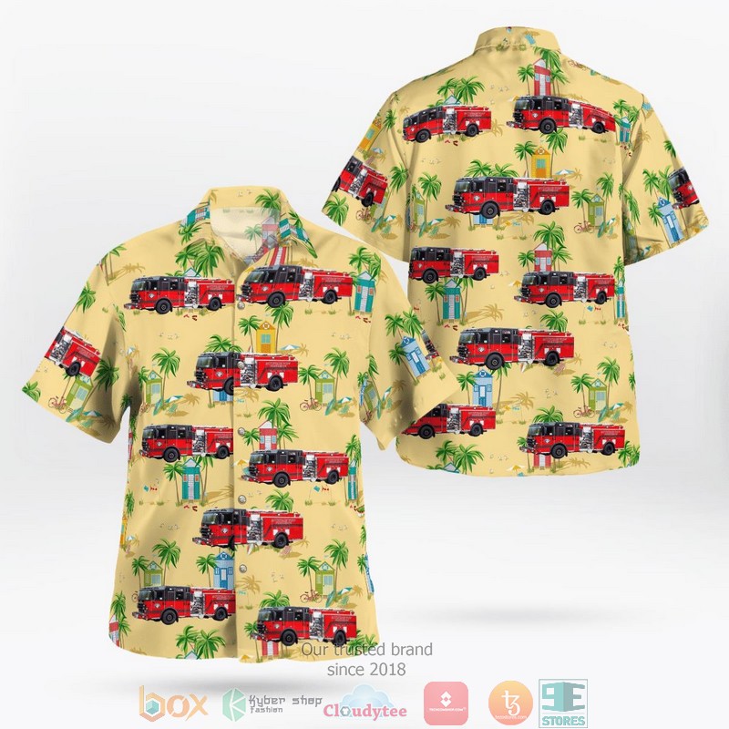 Augusta Kansas Augusta Department of Public Safety flowers Hawaiian Shirt