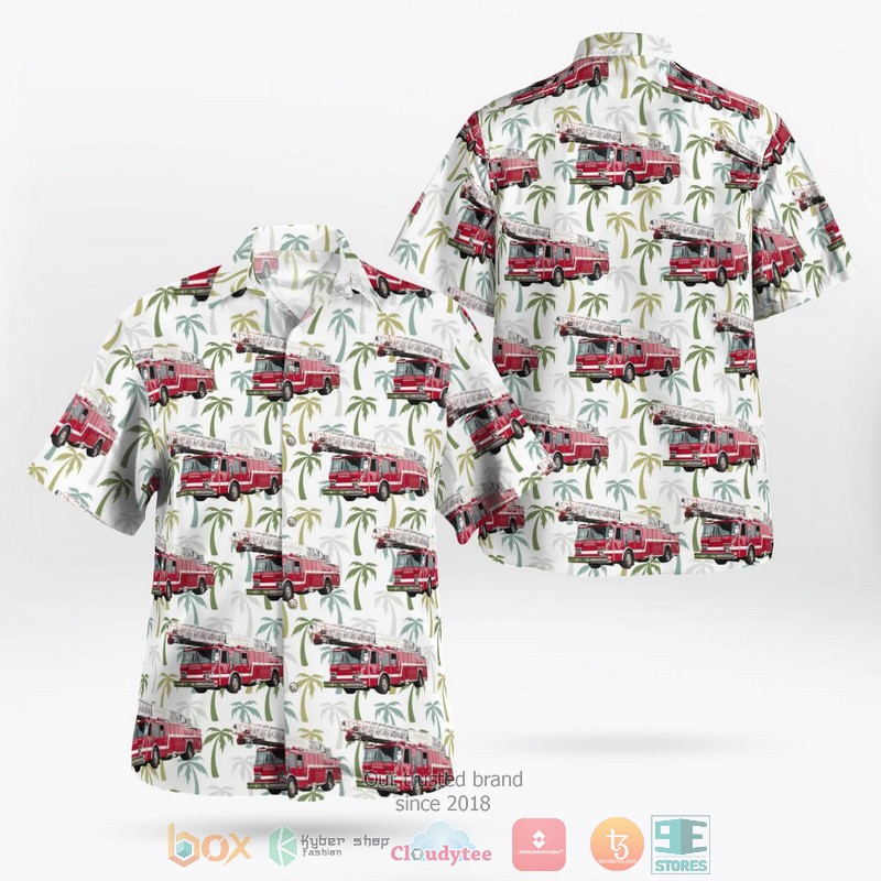 Austin-Travis County Emergency Medical Services Texas Fleet Aloha Shirt