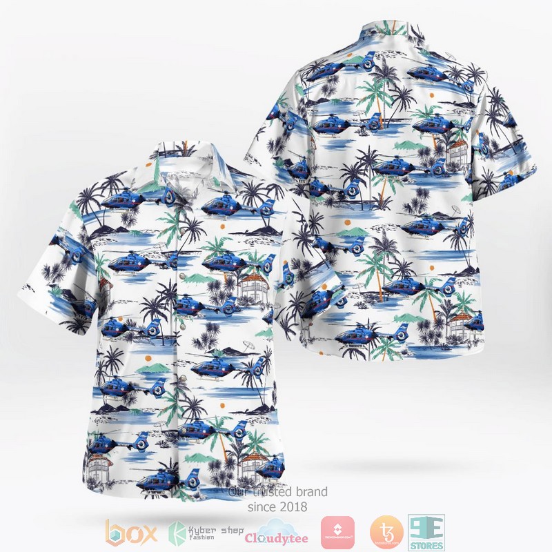 Austin-Travis County Emergency Medical Services Texas Fleet Aloha Shirt