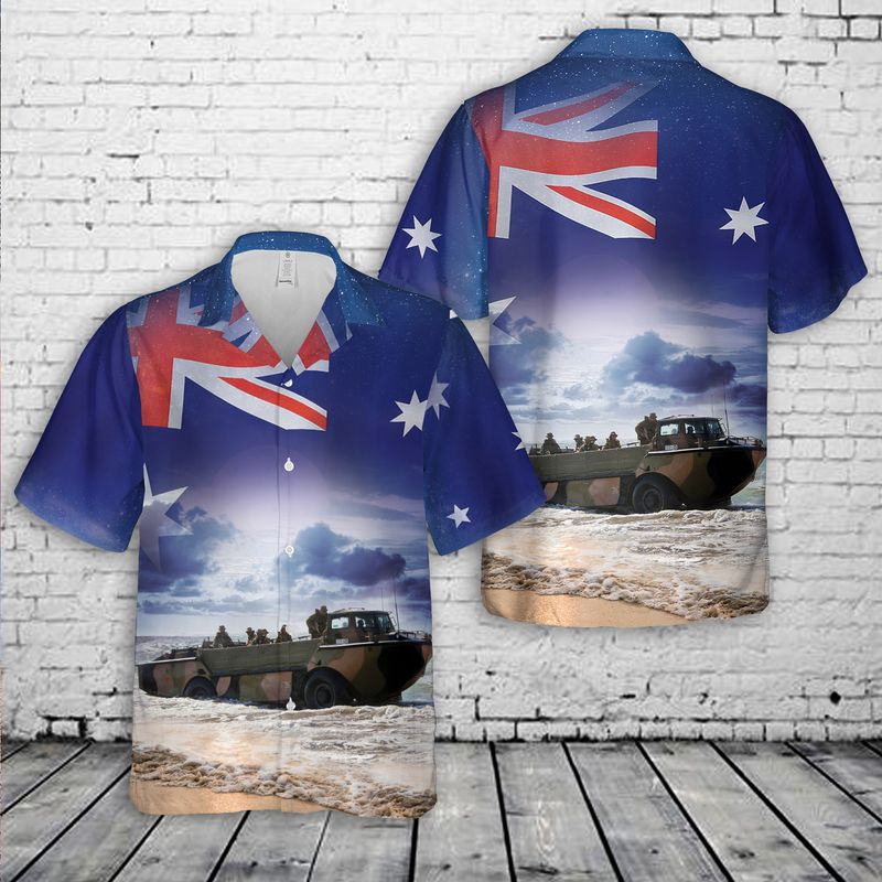 Australia Army Eurocopter EC 665 Tiger Australia Day Hawaiian Shirt