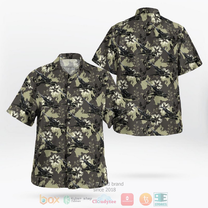 Australian Army Bell UH-1H Iroquois Australia Day Hawaiian Shirt