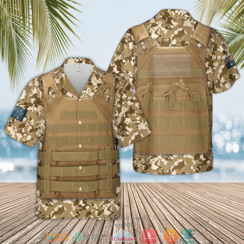 Australian Army Royal Australian Electrical and Mechanical Engineers RAEME Hawaiian Shirt