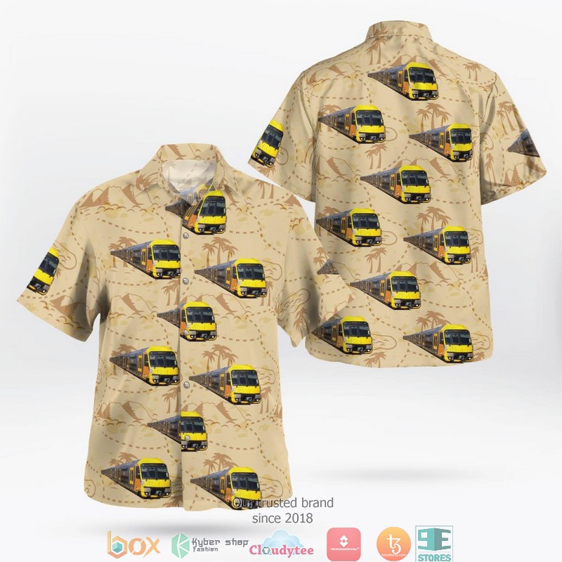 Australian Sydney Trains B Sets Suburban Passenger 3D Hawaii Shirt