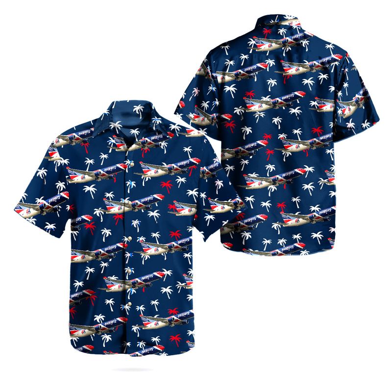 Austrian Airlines Airbus A320-200 Hawaiian Shirt